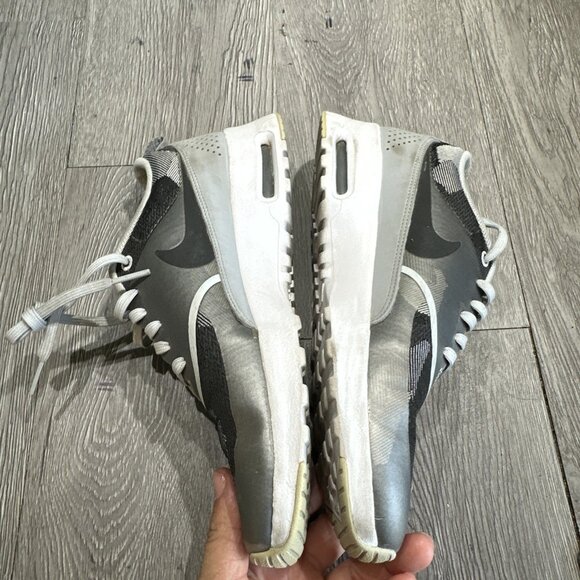 Nike Air Max Thea JCRD Pure Platinum Black Wolf Grey Shoes Womens Size US 7 Camo - Picture 8 of 9